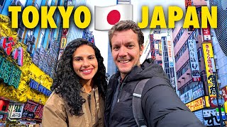 OUR FIRST TIME IN JAPAN 🇯🇵 TOKYO Culture Shock [upl. by Adrahs]