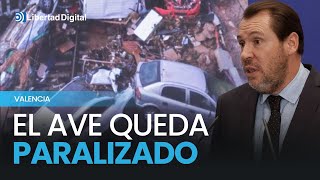 Puente anuncia que el AVE entre Madrid y Valencia no funcionará durante al menos tres semanas [upl. by Bilicki]