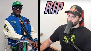 Hasanabi Reacts to the death of Virgil Abloh RIP [upl. by Ulberto]