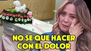 Andrea Legarreta SE DESPIDE de SU HIJO y ENTRE LAGRIMAS LAMENTA su PÉRDIDA [upl. by Norton]