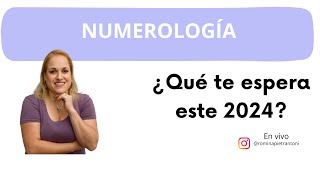 Numerología 2024 [upl. by Nyvar]