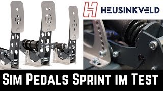 12 Heusinkveld Sim Pedals Sprint im 100 AZ Test [upl. by Turrell]