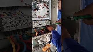 Limit switch install in Delta to Star panel [upl. by Rexanna]