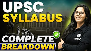 UPSC Syllabus Complete Breakdown  Must Watch this Session [upl. by Lais]