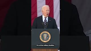 President Biden speaks on Veterans Day [upl. by Fanchette206]