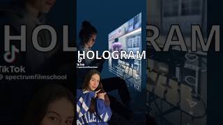 EFECTO HOLOGRAMA en MOVIMIENTO con vivacut😱tutorial viralvideo editing editor [upl. by Soalokin]