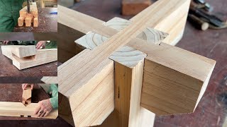 5 Amazing Wood Joinery Techniques by Master Woodworkers A Compilation [upl. by Audras667]