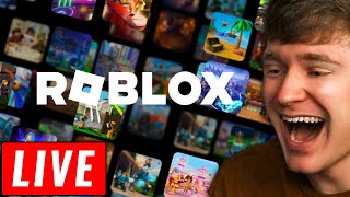 🔴LIVE  PLAYING THE BEST ROBLOX GAMES [upl. by Egidius334]