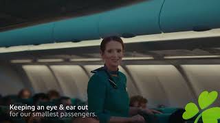 Aer Lingus  On board Aer Lingus every story is very welcome [upl. by Aynam]