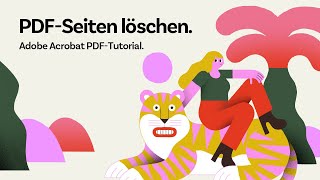 PDFSeiten löschen mit Adobe Acrobat  Adobe PDF Tutorial [upl. by Harri436]