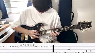 Rockschool Grade 8 Lead Sheet Guitar Solo Cover [upl. by Sualkcin]