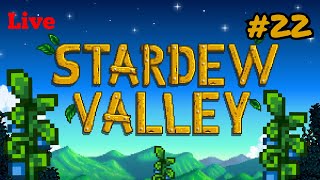 Stardew Valley with Friends 22  Farming Upgrading and becoming Rich with audio [upl. by Eivlys]