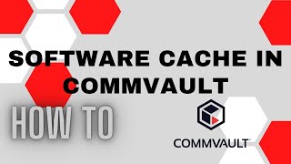 How to manually push the software cache in Commvault for your offline lab [upl. by Conney]