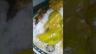 Authentic Sri Lankan Thalana Batu Curry with Parippu and Fried Sprats  Traditional White Rice Meal [upl. by Kreit309]