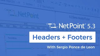 NetPoint 5 3 Header Footer Feature [upl. by Esirtal671]