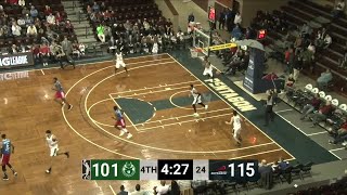 Briante Weber Posts 20 points amp 10 rebounds vs Wisconsin Herd [upl. by Williams]