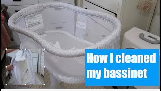 How I Cleaned My Halo Swivel Bassinest [upl. by Philipa]