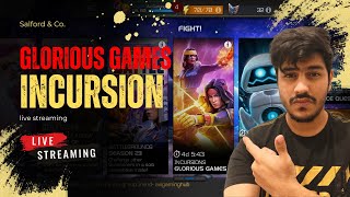 Live streaming GLORIOUS GAMES INCURSION MarvelContestofChampions [upl. by Lattimer86]