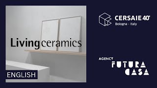 Cersaie 2023 Novelties of Living Ceramics [upl. by Akiemehs]