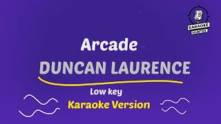 Arcade  Duncan Laurence HD Karaoke Version [upl. by Redyr155]