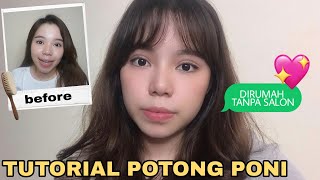 TUTORIAL POTONG PONI ALA KOREA SENDIRI DIRUMAH [upl. by Avram]