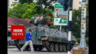 Zimbabwe army takeover Latest Updates  BBC News [upl. by Sheri]