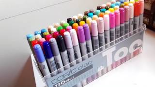 ♠♠REVIEWUNBOXING de los COPICS CIAO SET B 72 COLORES castellano♠♠ [upl. by Hayyikaz]