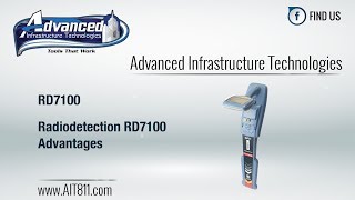 Radiodetection RD7100 Advantages [upl. by Eppesiug224]