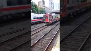 MNRR A pair of M8s on the newhavenline bypass New Roc mta metronorth youtubeshorts commute [upl. by Reffinnej]