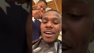 DaBaby Getting Haircut on Instagram Live 9122019 [upl. by Mcclimans]