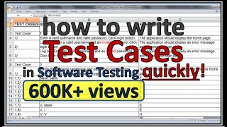 How To Write Test Cases In Manual Testing With Example  Test Cases For Login Page  Test casesfast [upl. by Vaasta]