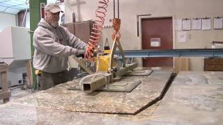 Granite Countertop Construction [upl. by Lasser569]