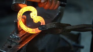 Forge  Upset forging process Hot forging process video Press machine forging process in 🇮🇳india [upl. by Siugram]