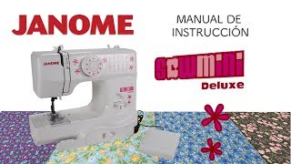 MANUAL DE INSTRUCCIONES JANOME SEWMINI DELUXE [upl. by Gun873]