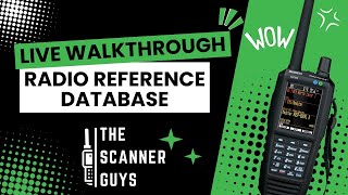 LIVE Walkthrough the Radio Reference Database  August 2024  The Scanner Guys [upl. by Fransen140]