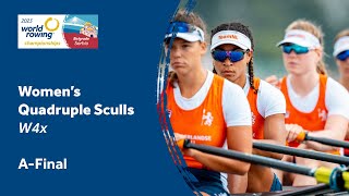 2023 World Rowing Championships  Womens Quadruple Sculls  AFinal [upl. by Charisse]