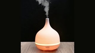 Aglaia Aroma Diffuser 500ML Cool Mist 7 Color LED Light Change Essential Oil Humidifier [upl. by Yelsnia]