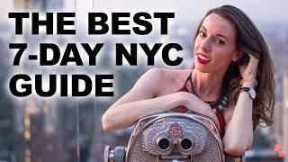 The Ultimate 7Day New York City Itinerary  A guide to planning your trip [upl. by Octavius]