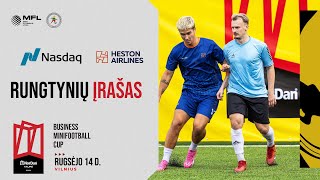 NorDan Business Minifootball CUP Nasdaq  Heston Airlines  5 turas [upl. by Aciraj]