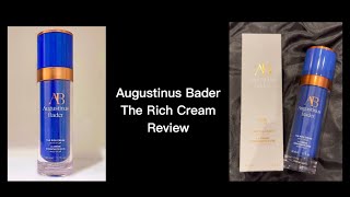 Augustinus Bader The Rich Cream Review [upl. by Daley]