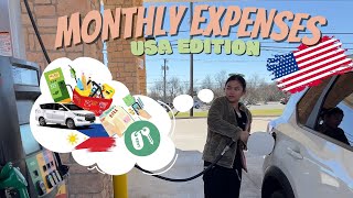 MY MONTHLY BUDGET USA EDITION 24 [upl. by Loretta]