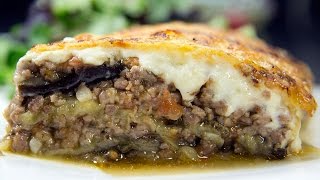 Moussaka traditionnelle faite maison  cest facile et délicieux [upl. by Devina]