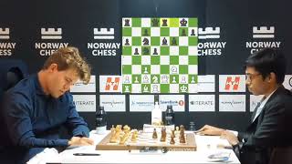 Magnus vs Praggnanandha  Norway Chess 2024 [upl. by Htebaile]