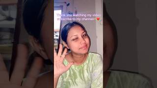 Easily remove dark circles at home 🏠 🥣facecare darkcircles youtubeshorts subscribemychannel [upl. by Nonnahsed25]