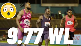 Kishane Thompson Exclusive Reaction To 977 WL  I Cant Control My Speed Frightening [upl. by Hibben]