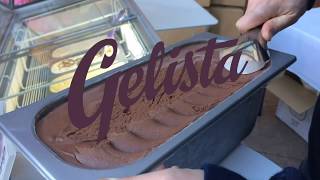 Mr Gelista Masterclass Learn how to put a pattern on flat top gelati [upl. by Sillek]