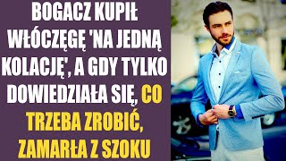 Bogacz kupił włóczęgę na jedną kolację a gdy tylko dowiedziała się co trzeba zrobić zamarła [upl. by Boyt]