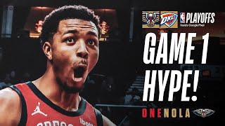 2024 NBA Playoffs Thunder vs Pelicans Game 1 HYPE [upl. by Holden]