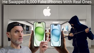 He Swapped 6000 Fake iPhones With Real Ones By Replacing Serial Numbers [upl. by Sitra]