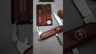 Combinación Victorinox para Edc victorinox edc swisscard waiter shorts [upl. by Eyahs918]